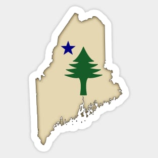 Vintage Maine Sticker